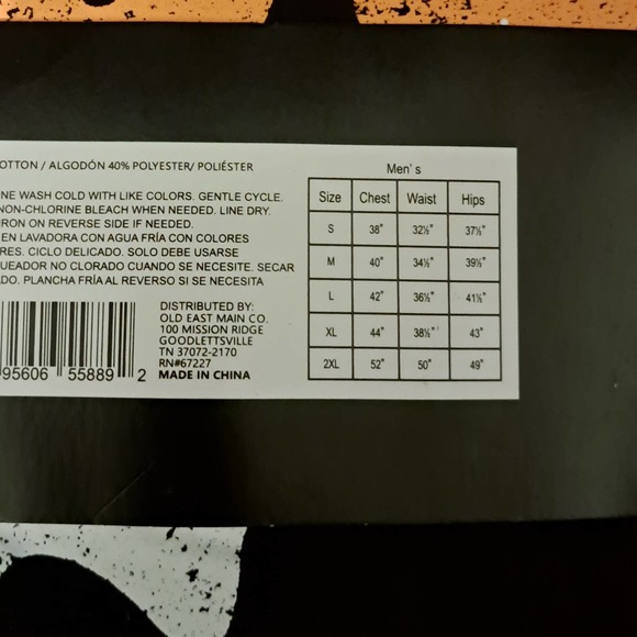 Halloween SALE! NWT- Sz L - Just Here for the Boos T-shirt with Bag - Picture 5 of 8